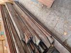 Hardhout damwand planken, Tuin en Terras, Palen, Balken en Planken, Ophalen, Planken, Zo goed als nieuw, Hardhout
