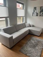 Nette grijze hoekbank - 275 cm, Ophalen, Zo goed als nieuw