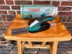 Bosch Isio buxus- en grasrandschaar, Ophalen of Verzenden, Gebruikt, Accu