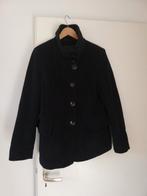 Winter jas / Mantel Fuchs Smitt zwart wol/ kasjmier maat M/3, Zwart, Maat 42/44 (L), Fuchs Smitt, Ophalen of Verzenden