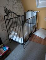 Prachtig zwart ledikant, Antiek en Kunst, Ophalen