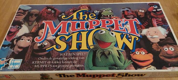 The muppet Show Bordspel Clipper uit 1977 ., Hobby en Vrije tijd, Gezelschapsspellen | Bordspellen, Gebruikt, Een of twee spelers