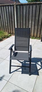6 aluminium tuinstoelen Houston (LIDL) inclusief kussens, Ophalen, Zo goed als nieuw, Aluminium