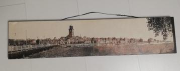 Vintage foto van Deventer op hout beschikbaar voor biedingen