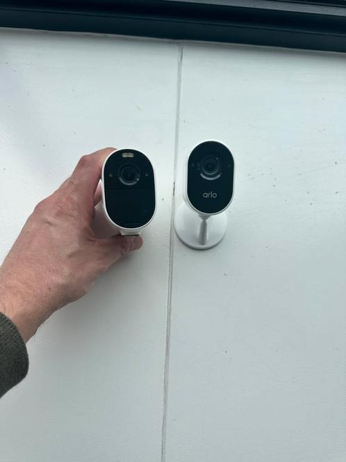2x Arlo camera | altijd professioneel gebruikt | nieuwstaat, Audio, Tv en Foto, Videobewaking, Zo goed als nieuw, Ophalen