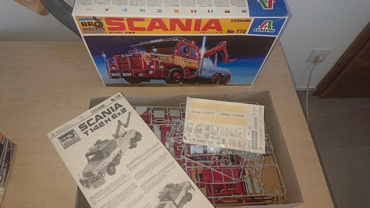 GEZOCHT: DECALS Italeri #772 Scania Wrecker, Hobby en Vrije tijd, Modelbouw | Auto's en Voertuigen, Nieuw, Truck, Groter dan 1:32