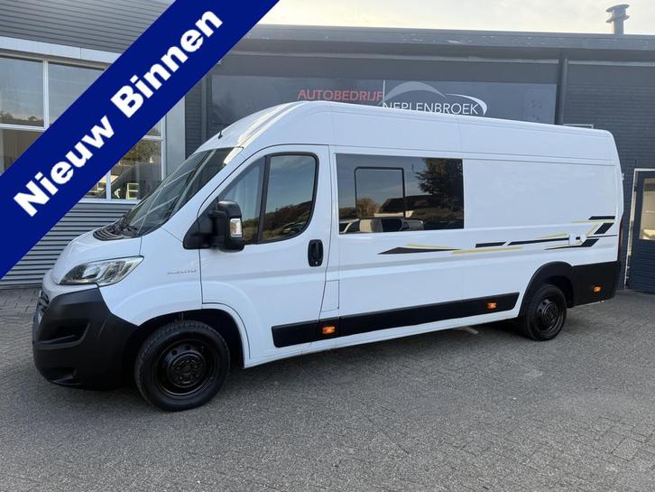 Fiat DUCATO Camper met lengte bedden airco Camera,Cruise,Cli, Caravans en Kamperen, Campers, Bedrijf, Buscamper of Camperbus, Fiat