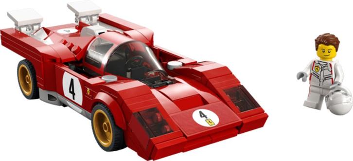 LEGO 76906 1970 Ferrari 512M, Kinderen en Baby's, Speelgoed | Duplo en Lego, Gebruikt, Lego, Complete set, Ophalen of Verzenden
