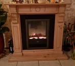 Schouw met elektrische sfeerhaard, Ophalen, Gebruikt, Vrijstaande haard, Elektrische haard