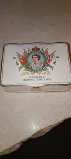 Porceleine Candy Box van Queen Elisabeth 2, Verzamelen, Ophalen of Verzenden, Zo goed als nieuw, Porselein