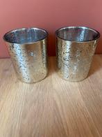 H&M HOME waxinelichtjehouder 2 stuks, Ophalen of Verzenden, Overige materialen, Minder dan 25 cm