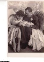 Ansichtkaart	Juliana	& Bernhard	& Beatrix, Verzenden, 1920 tot 1940, Ongelopen, Sterren en Beroemdheden