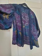 Nieuw  blouse vestje kimono, Kleding | Dames, Blouses en Tunieken, Blauw, Maat 42/44 (L), Ophalen of Verzenden, Zo goed als nieuw