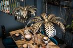 NIEUWE HANGLAMP GOUD METAAL PALM BLADEREN, Info@ptmd.nl, Nieuw, Ophalen of Verzenden, Metaal