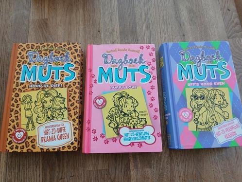 Set van drie boeken Dagboek van een Muts, deel 9, 10 en 11, Boeken, Kinderboeken | Jeugd | 10 tot 12 jaar, Zo goed als nieuw, Ophalen of Verzenden