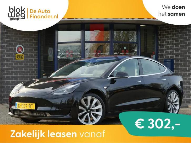Tesla Model 3 Standard Plus 60kWh RWD | 19"inch € 21.899,0, Auto's, Tesla, Bedrijf, Lease, Financial lease, Model 3, Airbags, Keyless entry