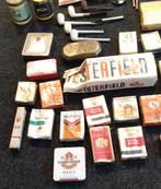Oude pakjes sigaretten en sigaren, oude pijpen , 160 stuks, Ophalen of Verzenden, Zo goed als nieuw