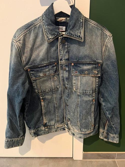 Tommy jeans spijkerjas maat S, Kleding | Heren, Jassen | Zomer, Zo goed als nieuw, Maat 46 (S) of kleiner, Blauw, Ophalen of Verzenden