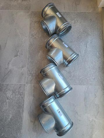 Spirobuis T-stuk 150 (4-stuks) beschikbaar voor biedingen