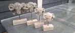 Ramskoppen op statief met stenen plateau,  diverse grotes, Ophalen of Verzenden