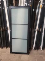 83x201,5cm binnendeur opdek R Staal look zwart SL3, Ophalen, Cando, 80 tot 100 cm, .