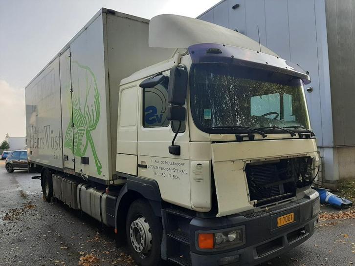 man 19.403 F2000 schade + geisoleerde laadbak, Auto-onderdelen, Vrachtwagen-onderdelen, MAN, Overige Auto-onderdelen, Gebruikt