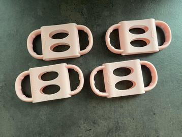Dr brown fles handvat roze 4x beschikbaar voor biedingen