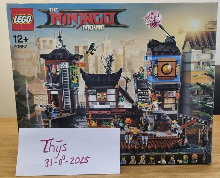 Lego 70657 Ninjago City Haven, Kinderen en Baby's, Speelgoed | Duplo en Lego, Zo goed als nieuw, Lego, Complete set, Ophalen of Verzenden