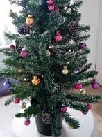 Kerstboompje incl verlichting en versiering. Kant en klaar., Diversen, Kerst, Ophalen, Zo goed als nieuw