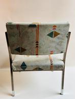 Jaren 80 stoelen (2) met armleggers, Huis en Inrichting, Stoelen, Ophalen, Gebruikt, Twee, Overige kleuren