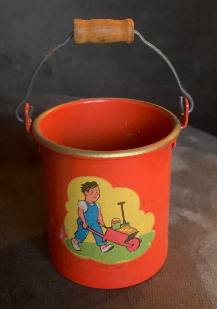 Miniatuur Metalen Emmertjes - Set van 2 - 6cm hoog, Ophalen of Verzenden, Gebruikt, Accessoires