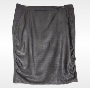 Marccain Zwarte Metallic Rok - Maat 44 beschikbaar voor biedingen