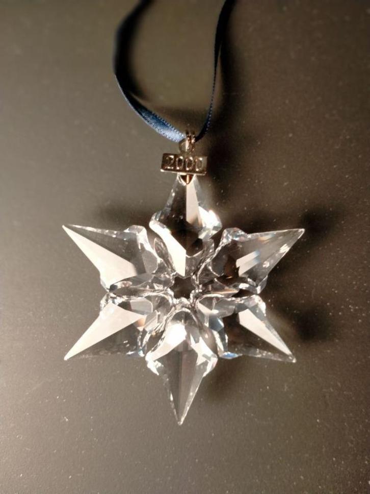 Swarovski Kerstster 2000, Verzamelen, Swarovski, Zo goed als nieuw, Figuurtje, Ophalen of Verzenden