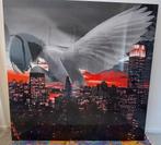 Cobra Art Plexiglas Schilderij - Eyecatcher! Angel waakt, Huis en Inrichting, Ophalen of Verzenden, Zo goed als nieuw, Schilderij