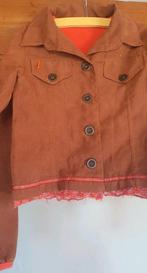 Corduroy kleurig vestje 122-128 Kiezeltje maakt een setje af, Kinderen en Baby's, Meisje, Trui of Vest, Ophalen of Verzenden, Zo goed als nieuw