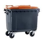 Afvalcontainers 660 liter gebruikt, Ophalen, Gebruikt, Afvalcontainers, Minder dan 50 cm