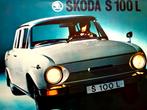 Leaflet folder Skoda S 100 L, Ophalen of Verzenden, Zo goed als nieuw, Overige merken