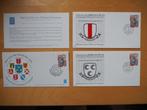 Filatelistische Jubilea 1984 - NVPH 1306 - 3 enveloppen, Ophalen of Verzenden, Envelop