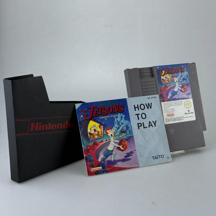 Jetsons Cogswell's Caper PAL NES Inc Boekje, Spelcomputers en Games, Games | Nintendo NES, Zo goed als nieuw