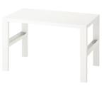 Ikea verstelbaar kinderbureau Pahl +  verstelbare stoel Wit, Ophalen, Gebruikt, Tafel(s) en Stoel(en)