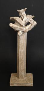 Beeldje Moenen. De duivel uit ' Mariken van Nieumeghen'., Antiek en Kunst, Ophalen of Verzenden