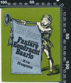 Sticker: Fanfare Eendracht 125 Jaar - Baarlo, Ophalen of Verzenden, Zo goed als nieuw, Bedrijf of Vereniging