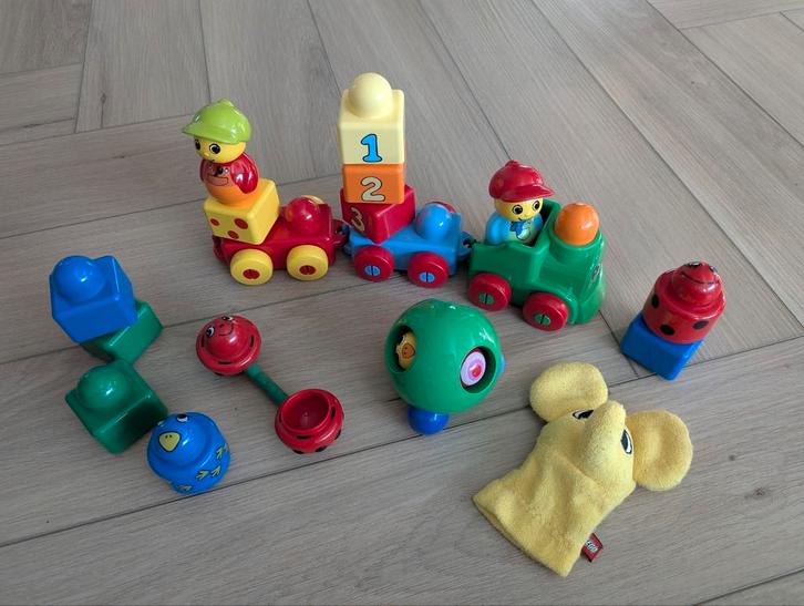 Lego Duplo Primo trein set 2, Kinderen en Baby's, Speelgoed | Duplo en Lego, Zo goed als nieuw, Duplo, Ophalen of Verzenden