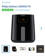 Philips Airfryer L HD9252/70, Ophalen of Verzenden, Zo goed als nieuw, Airfryer