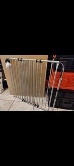 Traphekje SafetyDoor zilverkleurig met zwart, Ophalen, Gebruikt, Metaal of IJzer, 115 cm of meer