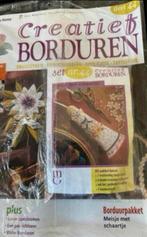 CREATIEF BORDUREN MET BORDUURPAKKET, Hobby en Vrije tijd, Borduren en Borduurmachines, Verzenden, Nieuw, Handborduren, Borduurpakket