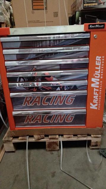 Kraft Müller Gereedschapswagen Racing Orange Edition beschikbaar voor biedingen