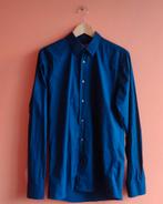 Hugo Boss overhemd, shirt  slim fit Red Label maat M, Blauw, Halswijdte 39/40 (M), Ophalen of Verzenden, Gedragen