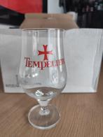 6 Tempelier Bierglazen 50cl - Speciaalbier, Verzamelen, Biermerken, Ophalen, Nieuw, Glas of Glazen, Overige merken