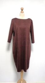 jurk lizzy & Coco /reversible, Kleding | Dames, Jurken, Maat 38/40 (M), Bruin, Ophalen of Verzenden, Knielengte